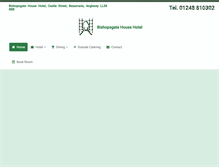 Tablet Screenshot of bishopsgatehotel.co.uk